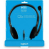 (LS) Logitech H111 Strereo Headset (Single 3.5mm Jack) Cable length: 7.71 ft (2.35 m)  2-Year Limited Hardware Warranty