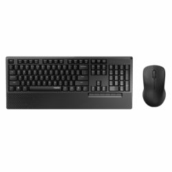 RAPOO X1960 Wireless Mouse and Keyboard Combo with Palm Res -1000DPI, Wireless 2.4G, 10m Range, Spill Resistant, Plug-and-Pla