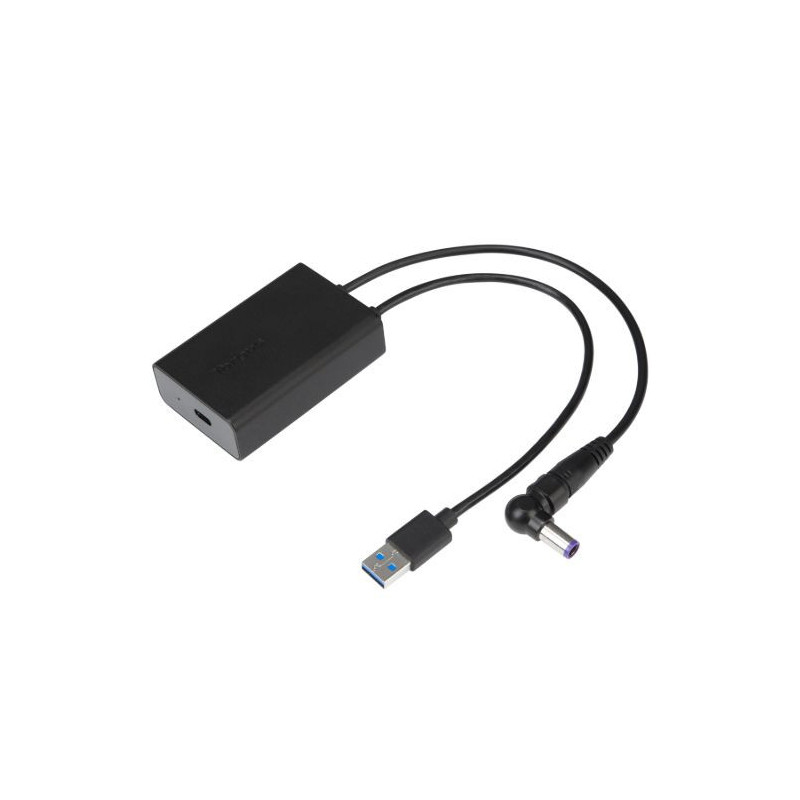 Targus USB-C USB-A DC Power Demultiplexer Adapter for DOCK180 with Power Delivery Black 3 year WTY