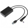 Targus USB-C USB-A DC Power Demultiplexer Adapter for DOCK180 with Power Delivery Black 3 year WTY