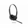 Yealink UH34 Dual Teams USB Headset, Lightweight, All Day Wearing Comfort, Ear Wideband Noise Cancelling Microphone, Leather 
