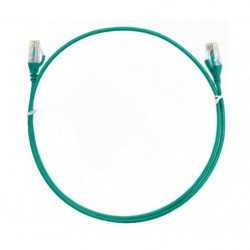8ware CAT6 Ultra Thin Slim Cable 2m / 200cm - Green Color Premium RJ45 Ethernet Network LAN UTP Patch Cord 26AWG for Data