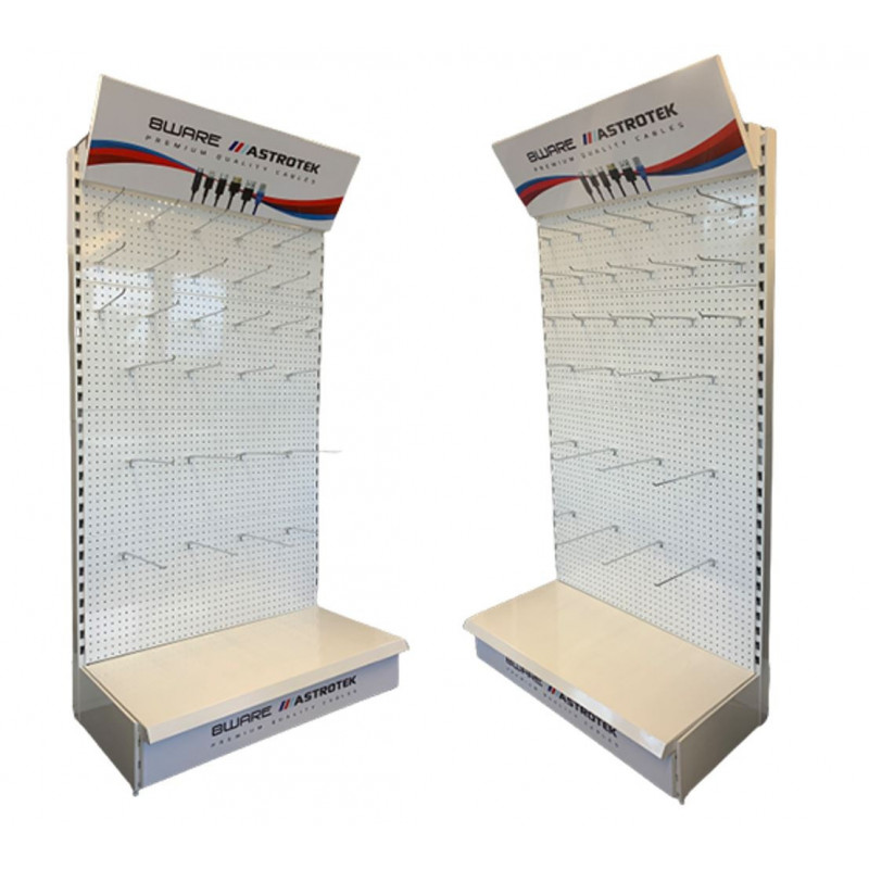 Retail Cable Display Stand  hash2 - Dimension 180x102x45cm - get it FREE when buy $1000 8ware/Astrotek Products (sell with CB8W