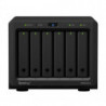 Synology DiskStation DS620 slim 6 Bay NAS Intel Celeron J3355  2-core 2.0 2GB DDR3L non-ECC SODIMM Hot Swappable 2xRJ-45 1GbE