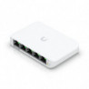Ubiquiti USW Flex Mini, UniFi, Layer 2 Gigabit Switch, 5x GbE RJ45 Ports, Power Via PoE (802.3af) / USB Type-C 5V 1A,