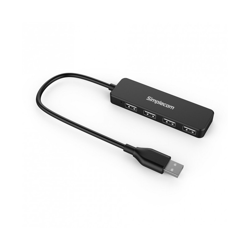 Simplecom CH241 Hi-Speed 4 Port Ultra Compact USB 2.0 Hub
