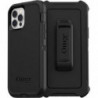 OtterBox Defender Apple iPhone 12 / iPhone 12 Pro Case Black - (77-65401), DROP  4X Military Standard, Included Holster, Rugg