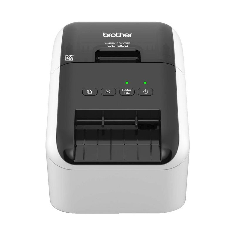 Brother QL-800 HIGH SPEED PROFESSIONAL PC/MAC LABEL PRINTER / UP TO 62MM WITH BLACK/RED PRINTING (*DK-22251 required)