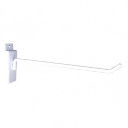 8ware Universal Hooks Peg Board for Slat Wall Grooved Panel for Retail Shop Cable Display Stand Shelf - 15cm x 3cm for 8W-DIS