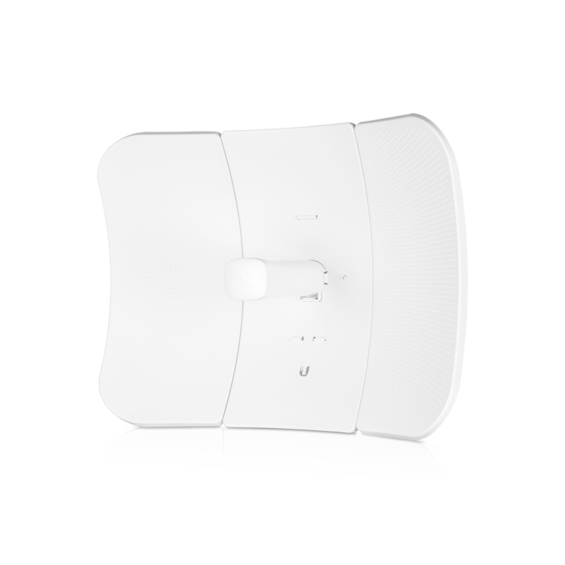 Ubiquiti airMAX LiteBeam AC 5 GHz Long-Range Station, 450  Mbps Throughput, 26dBi Gain Antenna, 25  Km Range,Inludes PoE Inje