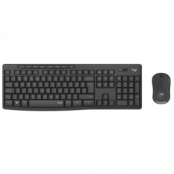 Logitech MK295 Wireless SILENT  KEYBOARD AND MOUSE COMBO, 2.4GHZ USB RECEIVER - 1YR WTY