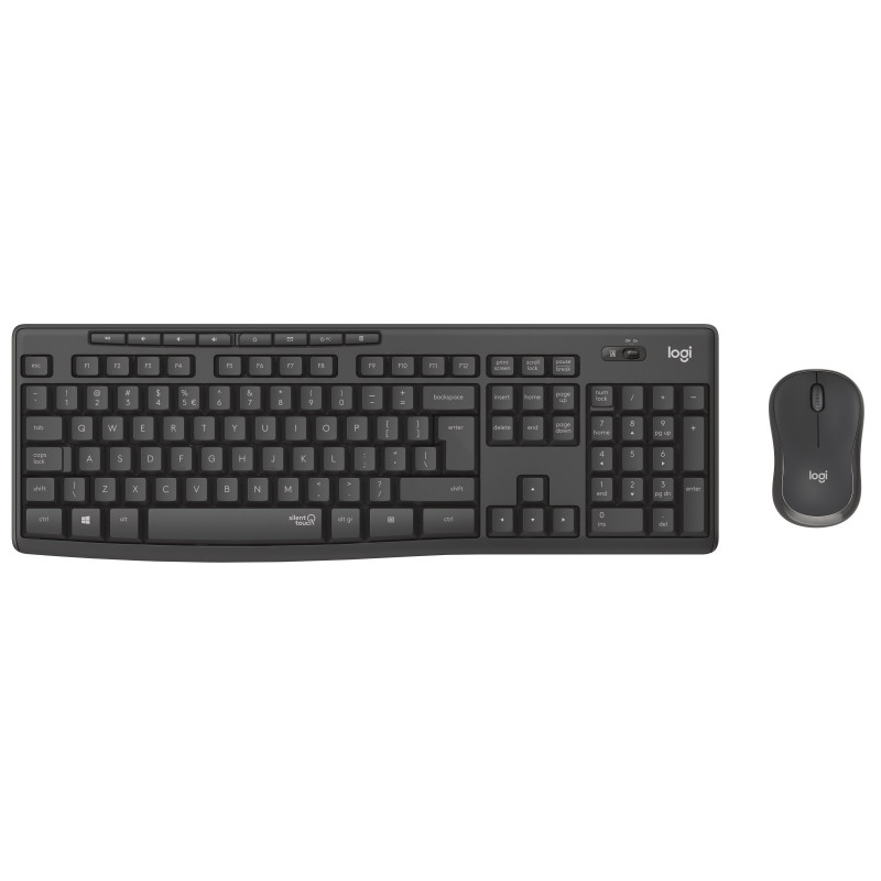 Logitech MK295 Wireless SILENT  KEYBOARD AND MOUSE COMBO, 2.4GHZ USB RECEIVER - 1YR WTY