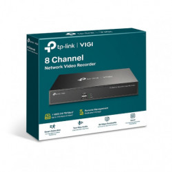 TP-Link VIGI NVR1008H 8 Channel Network Video Recorder, 24/7 Continuous Recording, Up To 10TB 4 Ch Playback, Up To 5MP (HDD N
