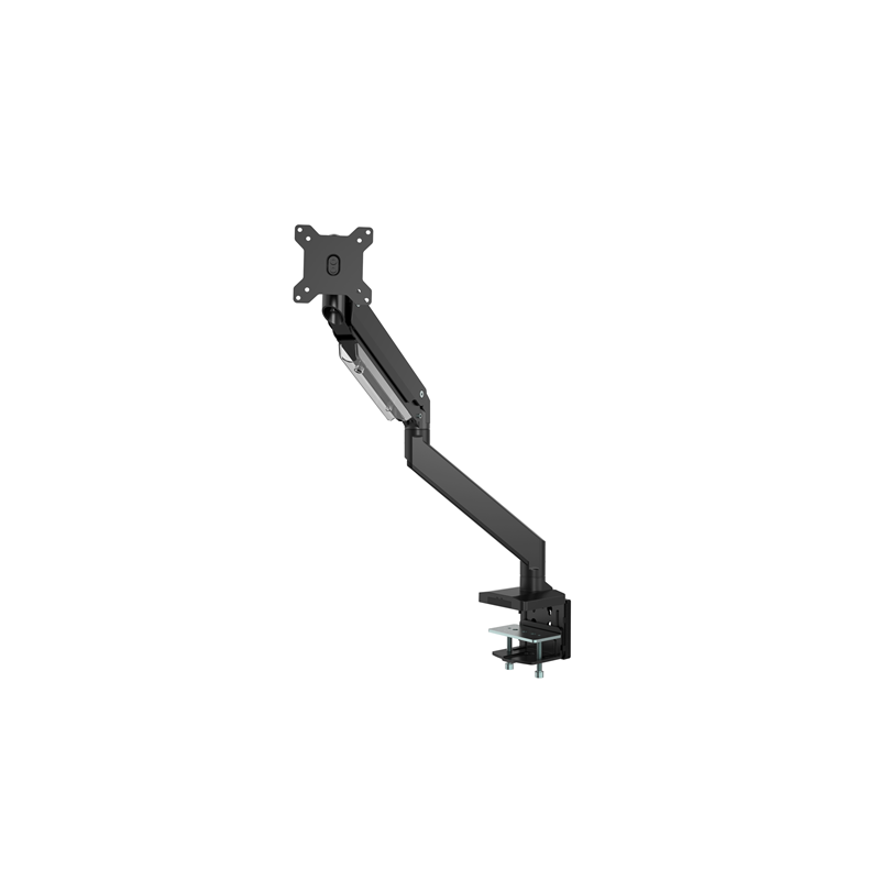 Brateck Single Monitor Heavy-Duty Gas Spring Aluminum Monitor Arm Fit Most 17'-35' Monitor Up to15kg per screen (LS)