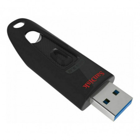 SanDisk Ultra 64GB USB3.0 Flash Drive ~130MB/s Memory Stick Thumb Key Lightweight SecureAccess Password-Protected Retail 5yr 