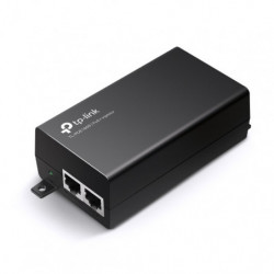 TP-Link TL-POE160S Omada PoE  Injector, 2 Gigabit Ports, 802.3af/at, Integrated Power Supply, Wall Mountable, Plug & Play
