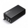 TP-Link TL-POE160S Omada PoE  Injector, 2 Gigabit Ports, 802.3af/at, Integrated Power Supply, Wall Mountable, Plug & Play