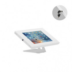 Brateck Anti-Theft Wall-Mounted/Countertop Tablet Holder  Fit most 9.7' to 11' tablets( iPad, iPad Air, iPad Pro, - White 343