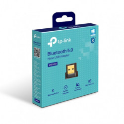 TP-Link UB500 Bluetooth 5.0 Nano USB 2.0 Adapter, Add Bluetooth To Your Devices, Wireless Connectivity, Windows 10/8.1/7, Plu