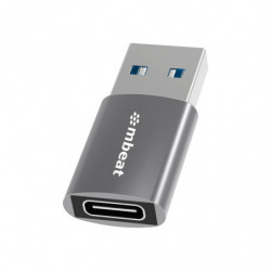 mbeat® Elite USB 3.0 (Male) to USB-C (Female) Adapter -  Converts USB-C device to Any Computers, Laptops with USB-A port, US