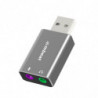 mbeat® Elite USB to 3.5mm Audio and Microphone Adapter - Add Headphone Audio Jack to USB-A Computers, Laptops, Notebooks - S