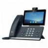 Yealink T58W-C 16 Line IP HD Android Phone with HD Camera, 7' colour touch screen, HD voice, Dual Gig Ports, Built-in Bluetoo