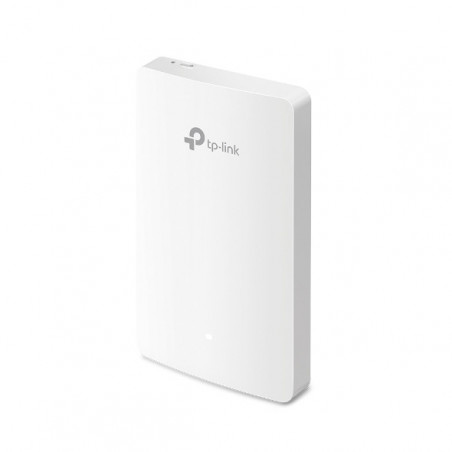 TP-Link EAP615-Wall Omada AX1800 Wall Plate WiFi 6 Access Point, 1201/574 Mbps, 4x Gigabit Ethernet Port, 2x Antenna, Central