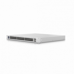 Ubiquiti Switch Enterprise 48-port PoE  48x2.5GbE Ports, For Wi-Fi 6 AP, 4x 10g SFP  Ports For Uplinks, Managed Layer 3 Switc