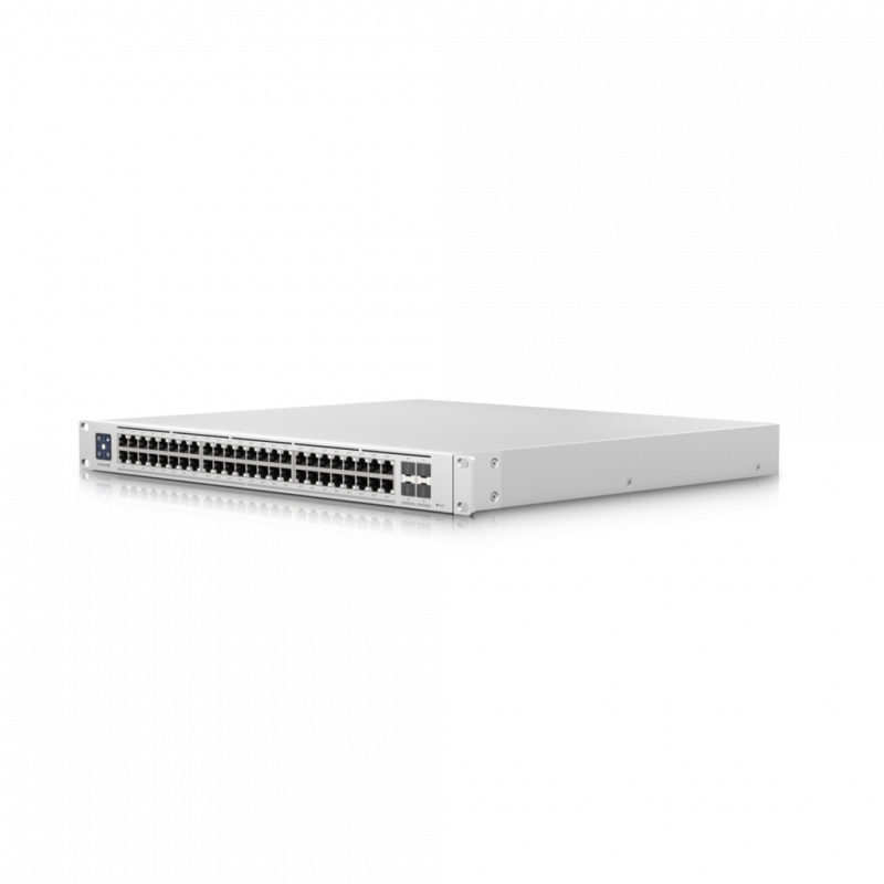 Ubiquiti Switch Enterprise 48-port PoE  48x2.5GbE Ports, For Wi-Fi 6 AP, 4x 10g SFP  Ports For Uplinks, Managed Layer 3 Switc