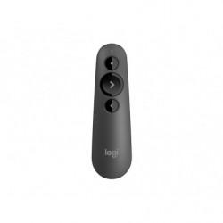 Logitech R500S Laser Presentation Remote with Dual Connectivity Bluetooth or USB 20m Range Red Laser Pointer for PowerPoint K