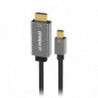 (LS) mbeat® Tough Link 1.8m Mini DisplayPort to HDMI Cable - Space Grey Package Weight: 100g HDMI Cable Mini Displayport  Pa