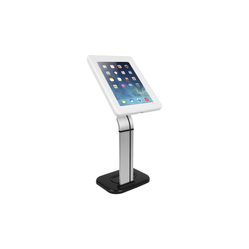 Brateck Anti-theft Countertop Tablet Kiosk Stand with Steel Base Fit Screen Size  9.7'-10.1' 262x261x485mm Anti-theft Lock wi