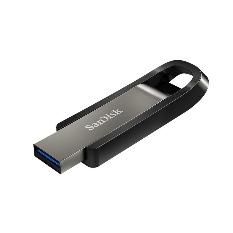 SanDisk 256GB Extreme GO USB3.2 Metal  Flash Drive USB-A 400MB/s SecureAccess™ encryption software2 Lifetime Lifetime Warra