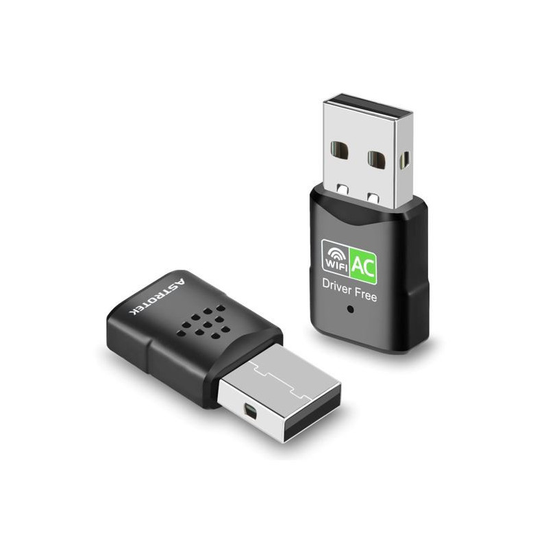 Astrotek AC600 mini Wireless USB Adapter Nano Dual Band WiFi External LAN Network Adaptor for PC MAC Desktop Notebook TV