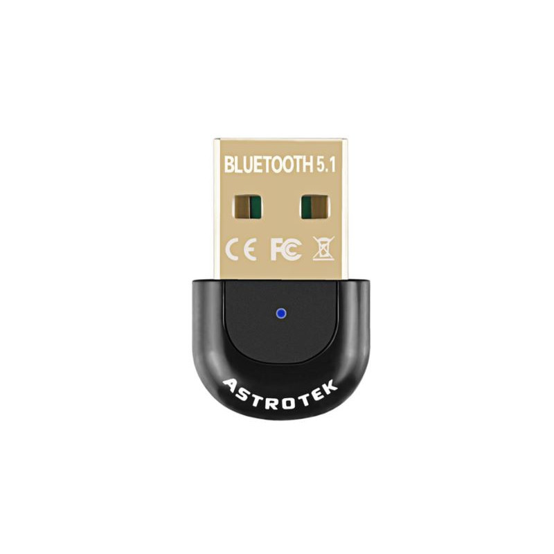 Astrotek Mini USB Bluetooth Receiver Dongle Wireless Adapter V5.0 3Mbps for PC Laptop Keyboard Mouse Mobile Headset  Headphon