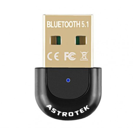 Astrotek Mini USB Bluetooth Receiver Dongle Wireless Adapter V5.0 3Mbps for PC Laptop Keyboard Mouse Mobile Headset  Headphon