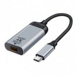 Astrotek USB-C to Mini DP DisplayPort Male to Female Adapter 15cm cable support 4K@60Hz for iPad Pro Macbook Air Samsung Gala