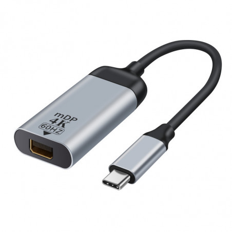 Astrotek USB-C to Mini DP DisplayPort Male to Female Adapter 15cm cable support 4K@60Hz for iPad Pro Macbook Air Samsung Gala