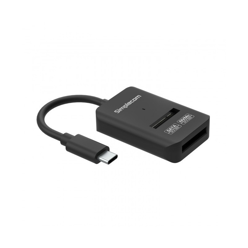Simplecom SA506 NVMe / SATA Dual Protocol M.2 SSD to USB-C Adapter Converter USB 3.2 Gen 2 10Gbps