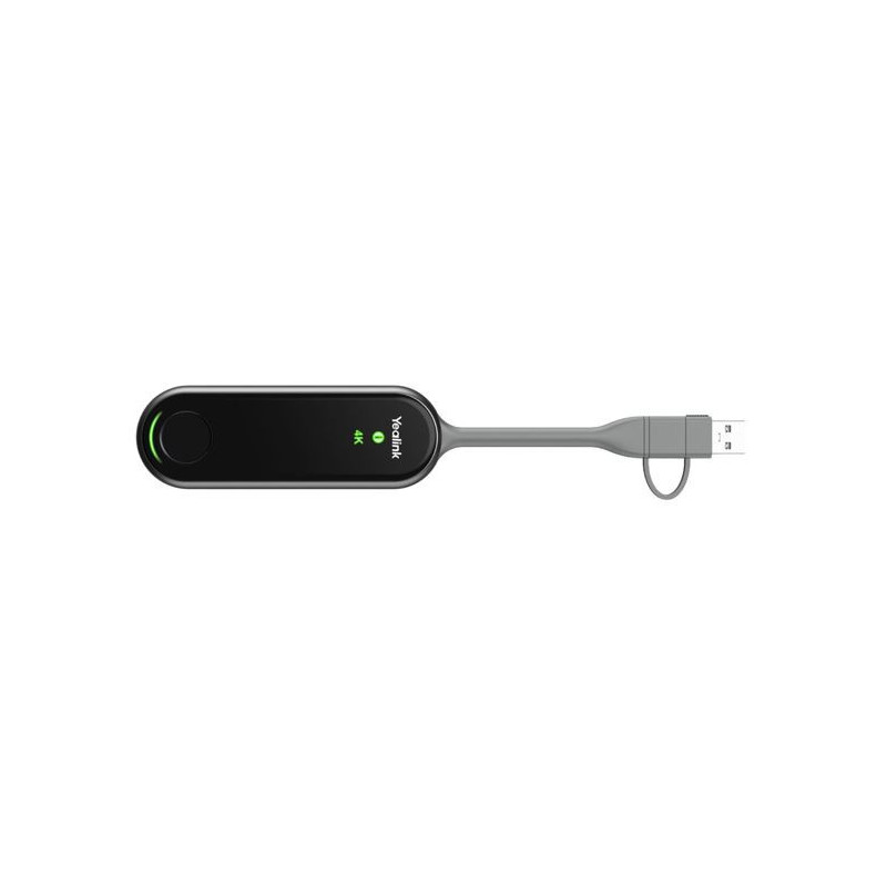 Yealink WPP30 Wireless Presentation Pod | One-click, Trouble-free Presentations, Plug & Play, Hardware Encoding, 4K UHD, Wifi
