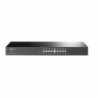 TP-Link TL-SF1016 16-port 10/100M Switch, 16 10/100M RJ45 ports, 1U 19-inch rack-mountable steel case