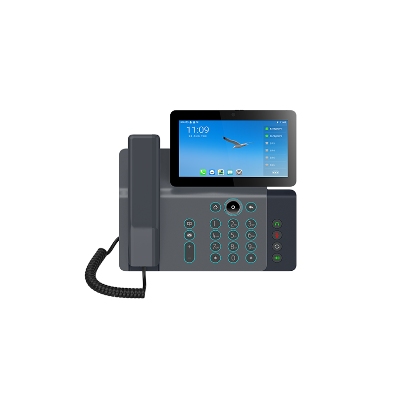 Fanvil V67 Enterprise IP Phone, 7' Touch Screen, 5mp Camera, Andriod 9.0, Built in Wifi, BT, Wall Mountable, Upto 116 DSS Key