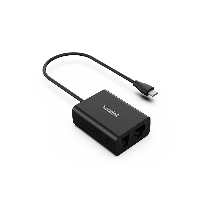 Yealink EHS60 WH6X DECT, Wireless Headset Adapter for WH6x Yealink headsets, USB, Plug And Play