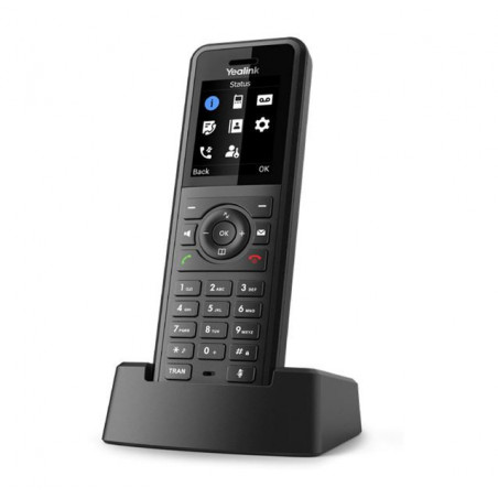 Yealink W57R Professional Business DECT Handset, 1.8' Color Screen, HD Voice, up to 40 hrs talk time, 575 hrs standby, Vibrat