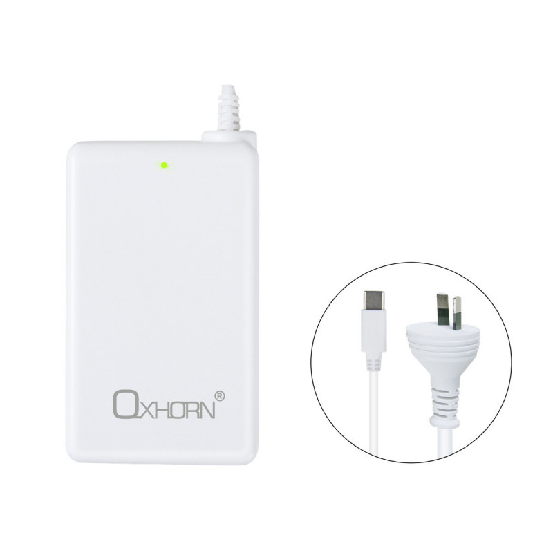 Oxhorn 65W AC Power Adapter USB-C Charger Power Delivery for Lenovo HP Dell Asus USB-C Laptop Tablet Mobile Built-in Power Su