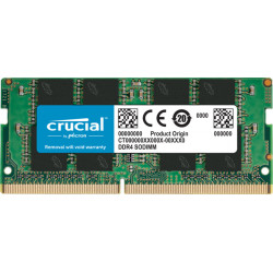 Crucial 8GB (1x8GB) DDR4 SODIMM 3200MHz CL22 1.2V UnRanked Notebook Laptop Memory RAM ~CT8G4SFS832A