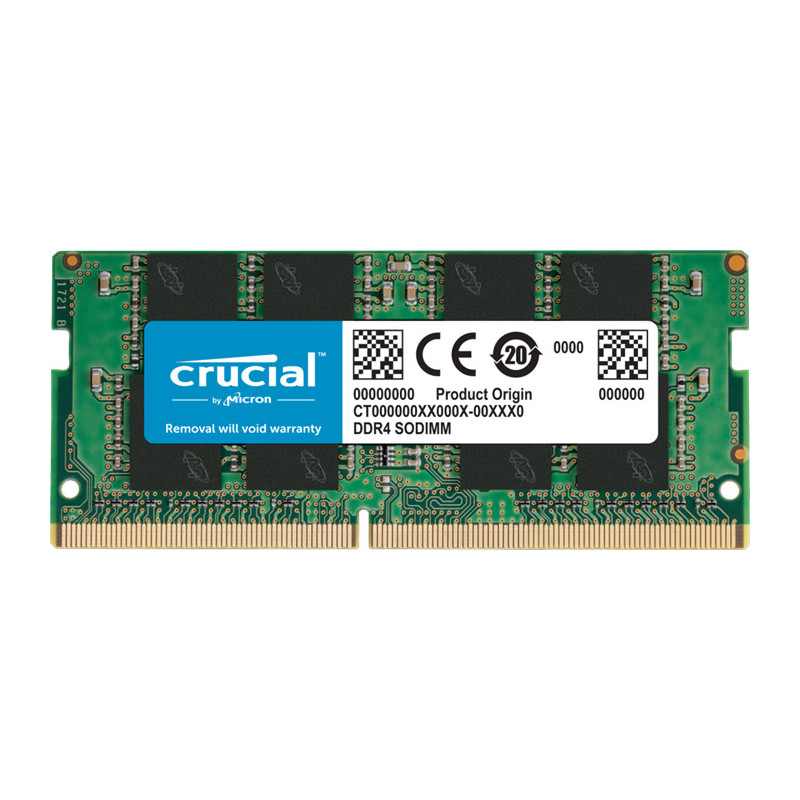 Crucial 8GB (1x8GB) DDR4 SODIMM 3200MHz CL22 1.2V UnRanked Notebook Laptop Memory RAM ~CT8G4SFS832A