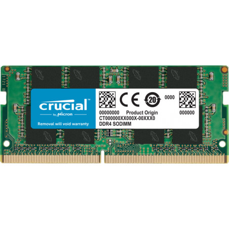 Crucial 8GB (1x8GB) DDR4 SODIMM 3200MHz CL22 1.2V UnRanked Notebook Laptop Memory RAM ~CT8G4SFS832A