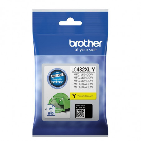 Brother Yellow Ink Cartridge to Suit Mfc-j5340dw/mfc-j5740dw/mfc-j6540dw/mfc-j6740dw/mfc-j6940dw -up to 1500 Pages