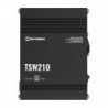 Teltonika TSW210 Industrial Ethernet Switch, 2x SFP Ports, 8x Gigabit Ethernet Ports with speeds of up to 1000 Mbps, DIN Rail